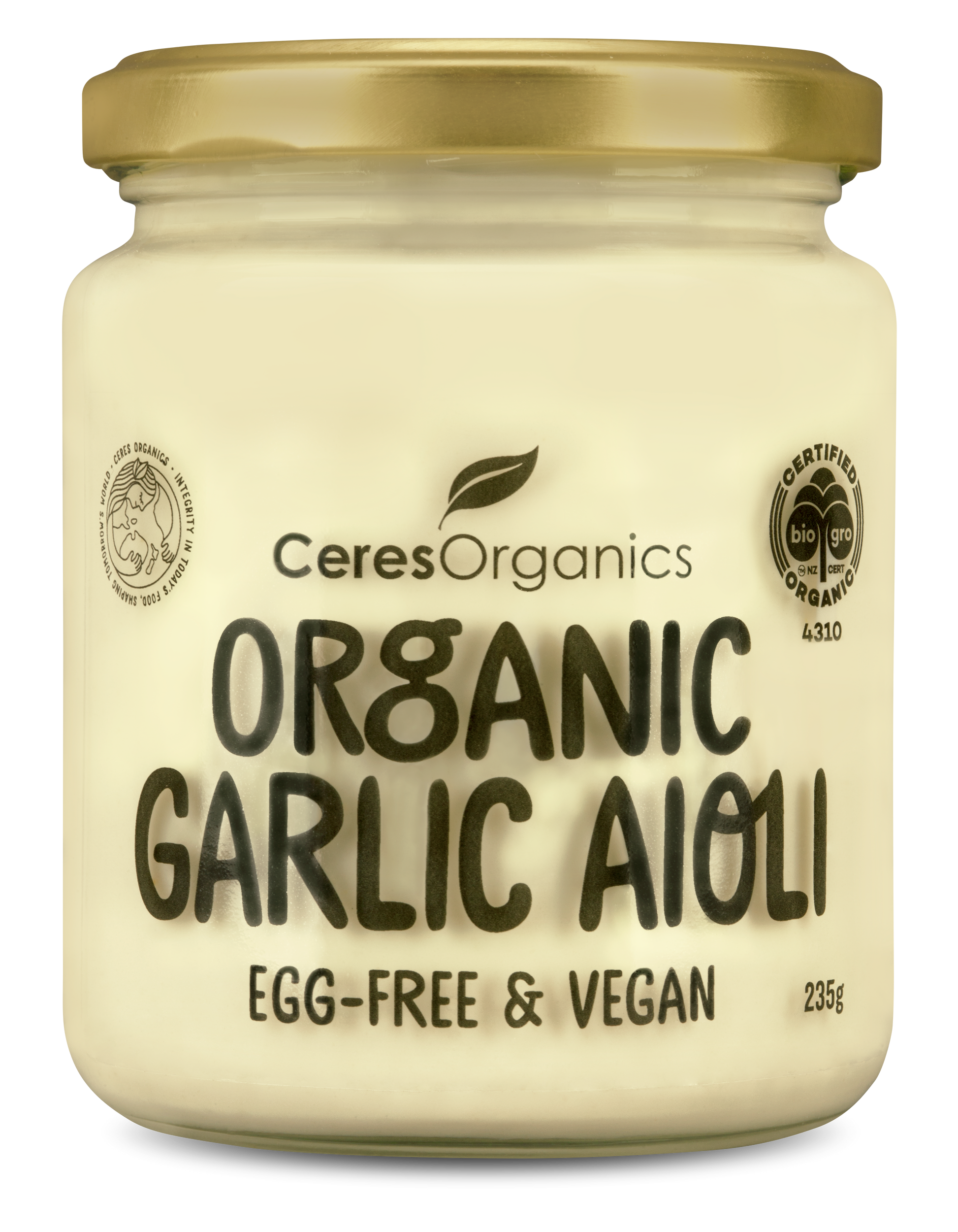 Ceres Organic Vegan Garlic Aioli