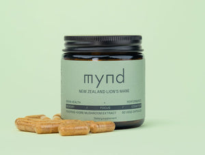 Mynd NZ Lion's Mane Capsules