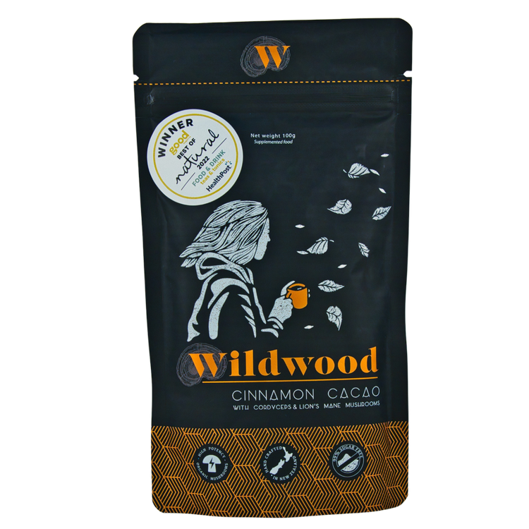 Wildwood Cinnamon Cacao with Cordycepts & Lion's Mane