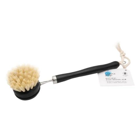 Simple Things Natural Dish Brush - Black 40mm